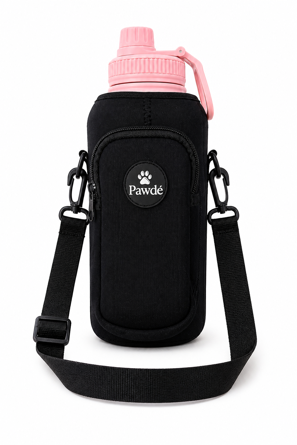 3-in-1 Pet Water Bottle Carrier - Portable Travel Holder | Pawdé