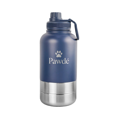 3-in-1 Pet Water Bottle, Blue