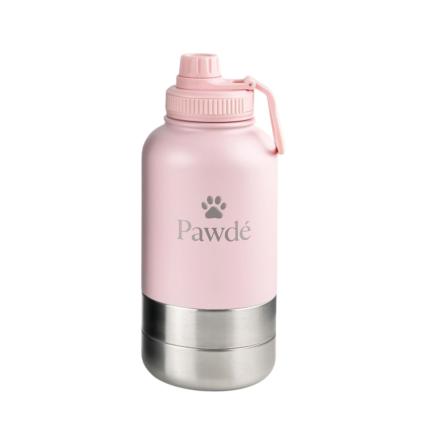 3-in-1 Pet Water Bottle, Pink