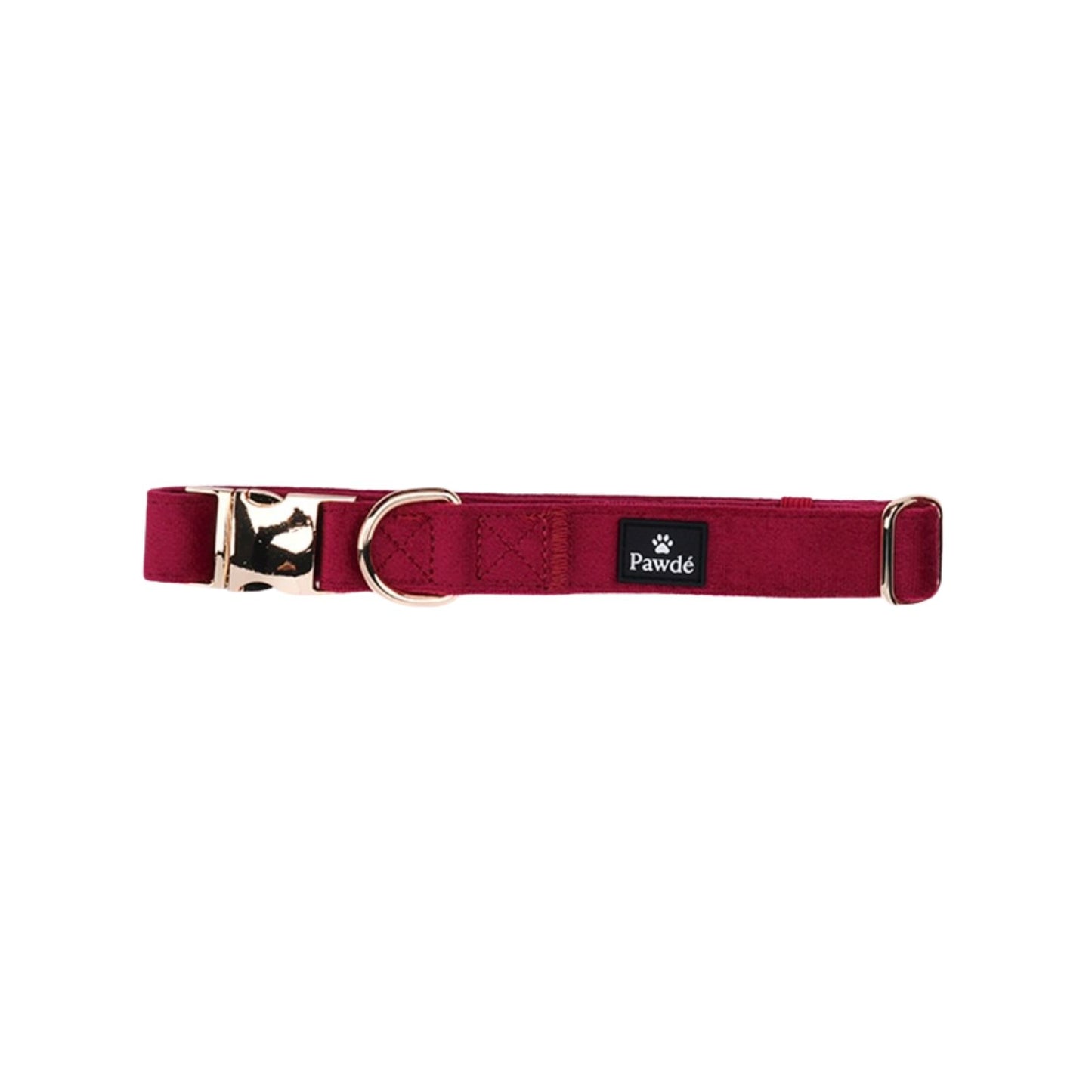 Pawdé Collar Red Velvet