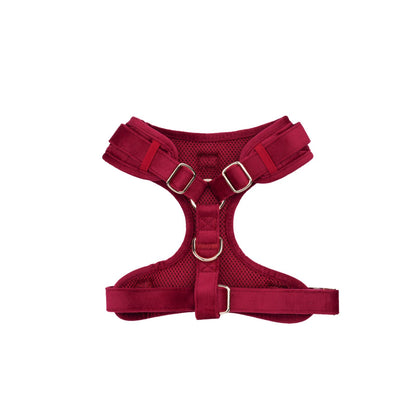 Pawdé Harness Red Velvet