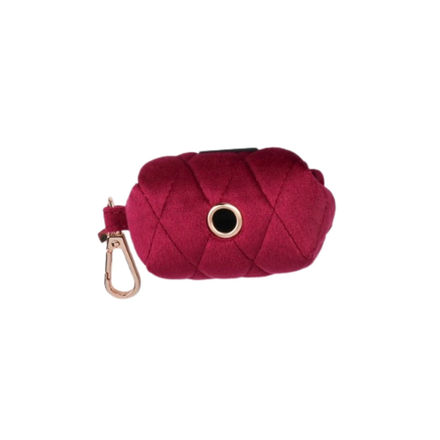 Pawdé Waste Bag Holder Red Velvet