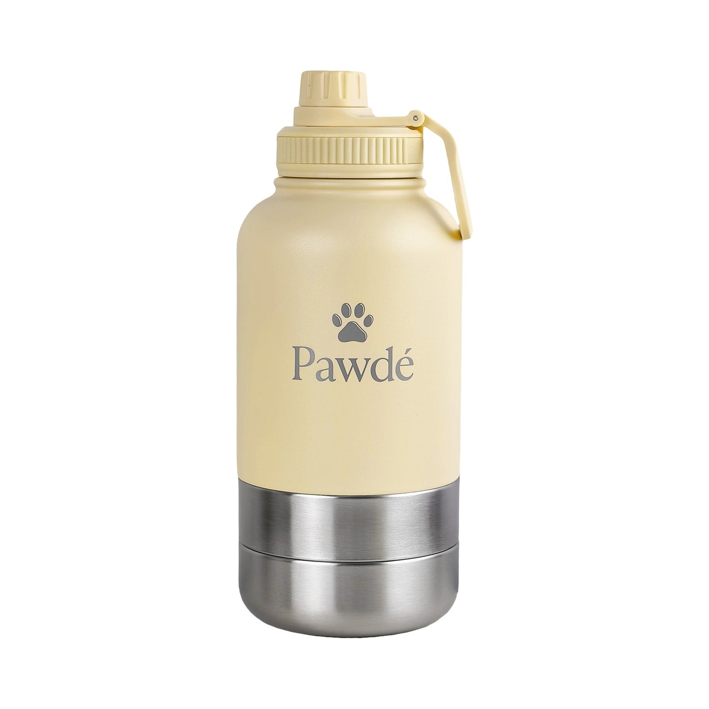 3-in-1 Pet Water Bottle, Yellow